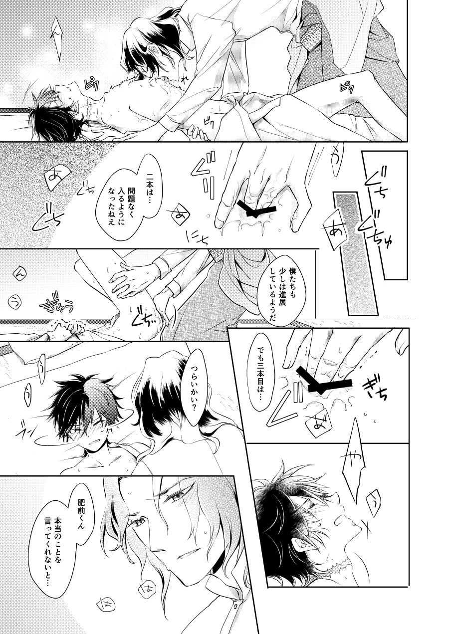 [Killing Pop (Syrup)] Chouson-shiki Hizen Tadahiro Kenkyuu Sono Hi (Touken Ranbu) [Digital] - Page 14