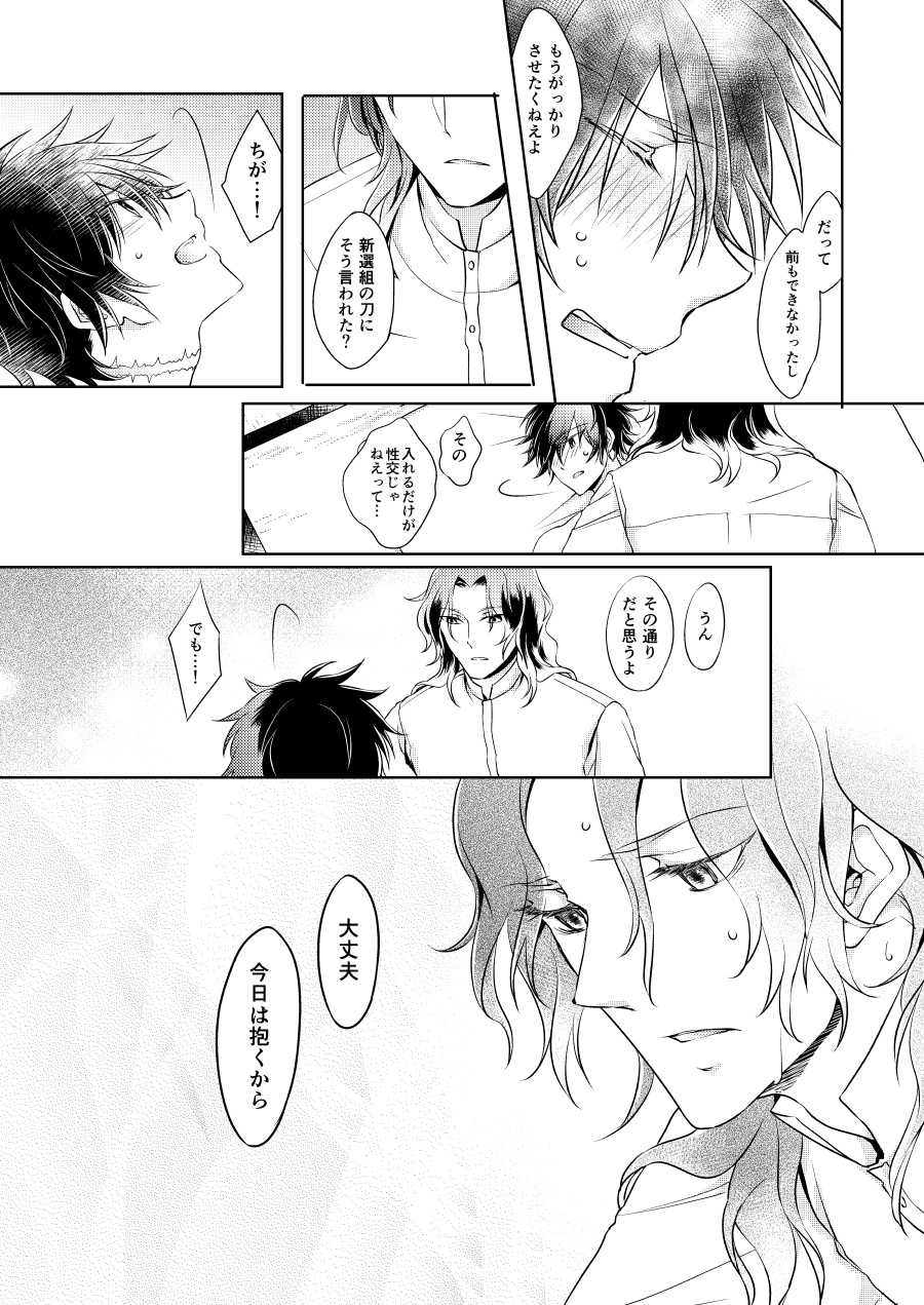 [Killing Pop (Syrup)] Chouson-shiki Hizen Tadahiro Kenkyuu Sono Hi (Touken Ranbu) [Digital] - Page 15