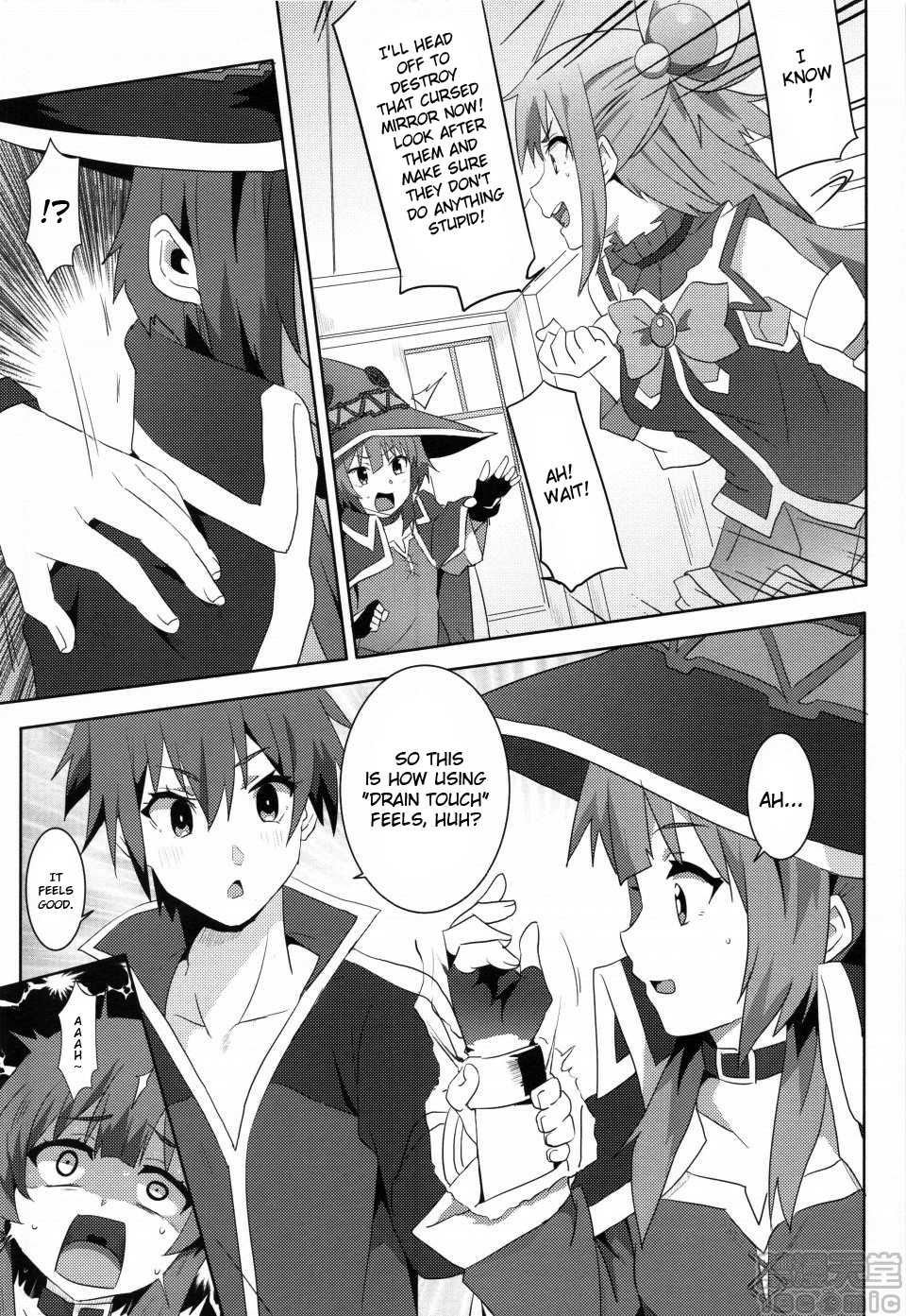 (FF34) [Nikoushikou (Nekosaki Aoi)] Megumin ni Karei na Shasei o! 5 (Kono Subarashii Sekai ni Syukufuku o!) [English] {Hennojin} - Page 9