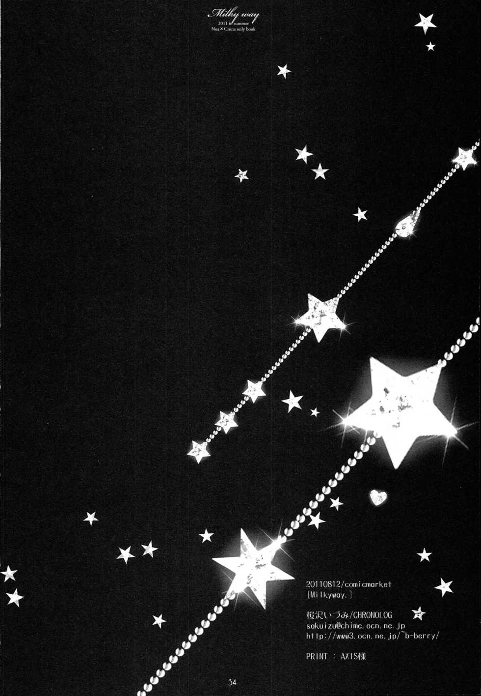 (C80) [CHRONOLOG (Sakurazawa Izumi)] MILKYWAY (Soul Eater) - Page 34