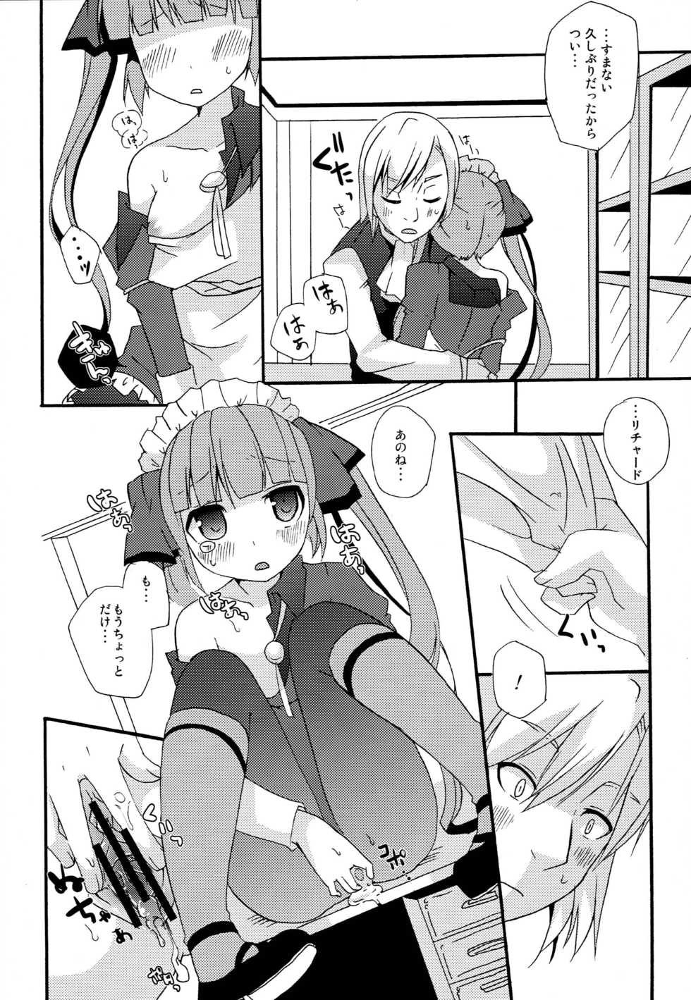 (C87) [Touri (Sano Akira)] Now Working (Tales of Graces) - Page 14