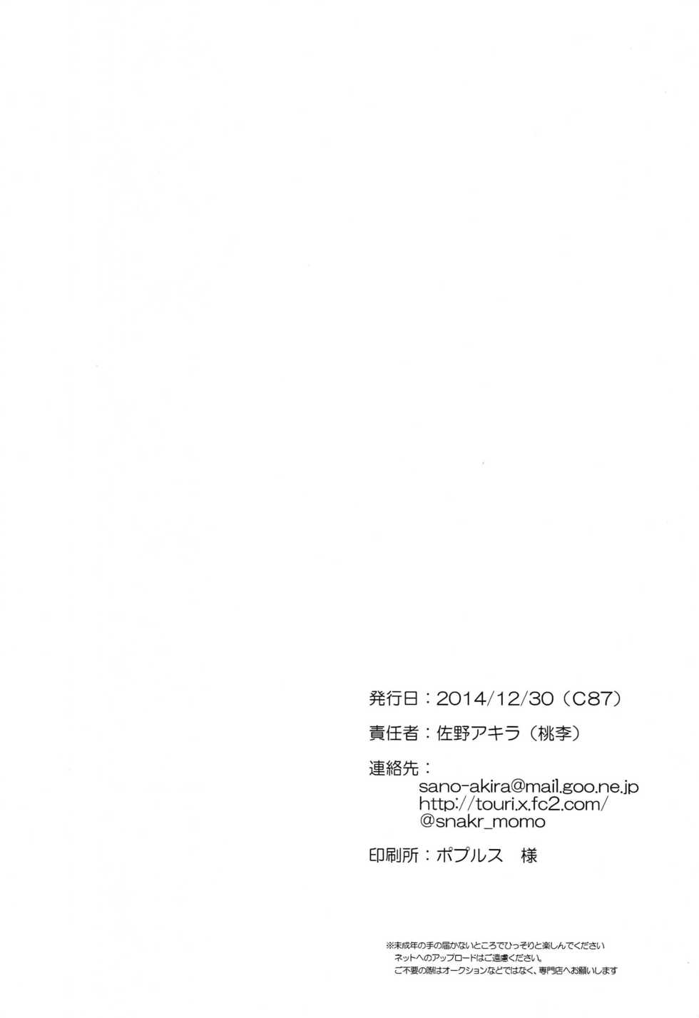 (C87) [Touri (Sano Akira)] Now Working (Tales of Graces) - Page 24