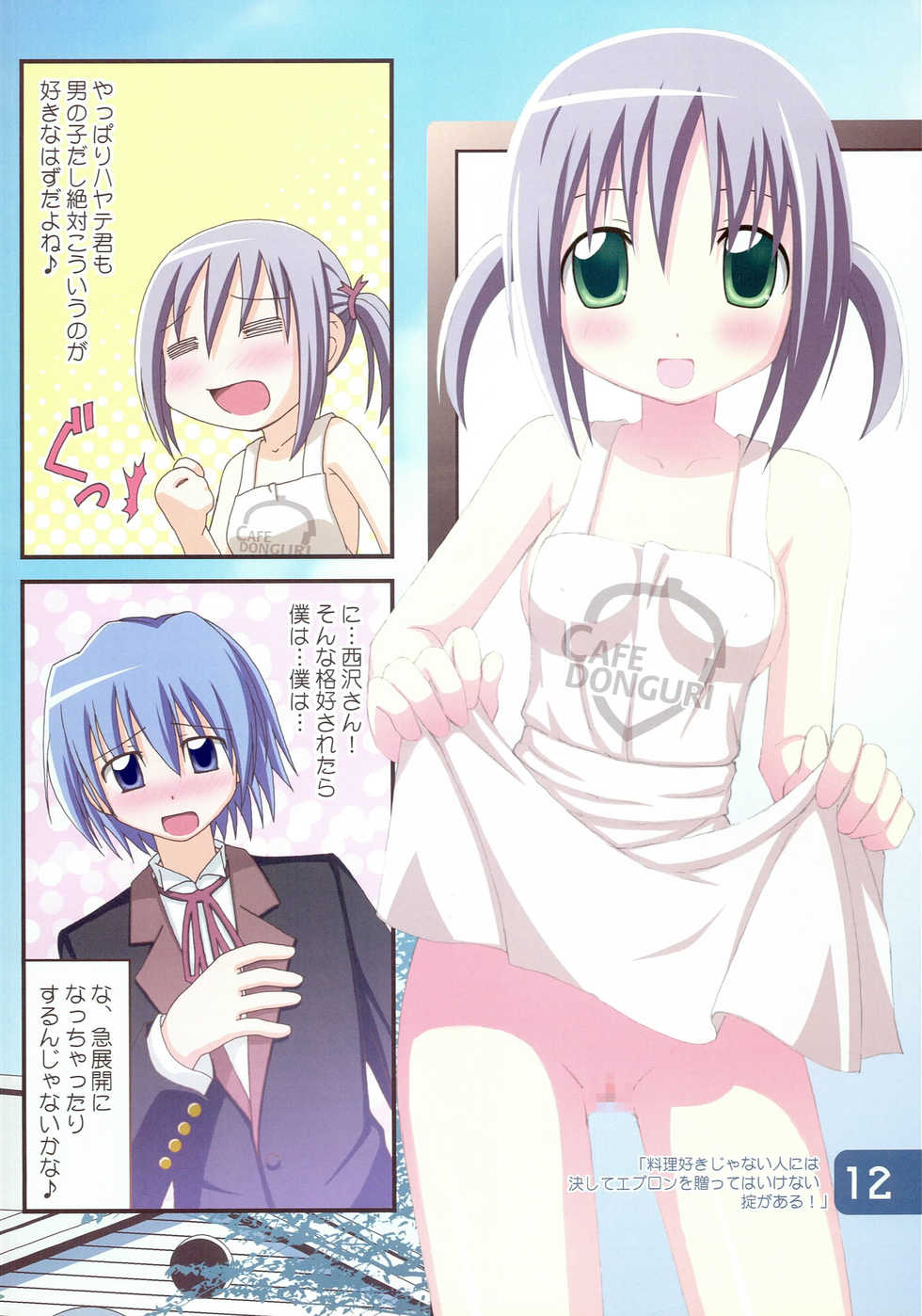 (C75) [Awareness (Aikawa Touma)] IRIS (Hayate no Gotoku!) - Page 11