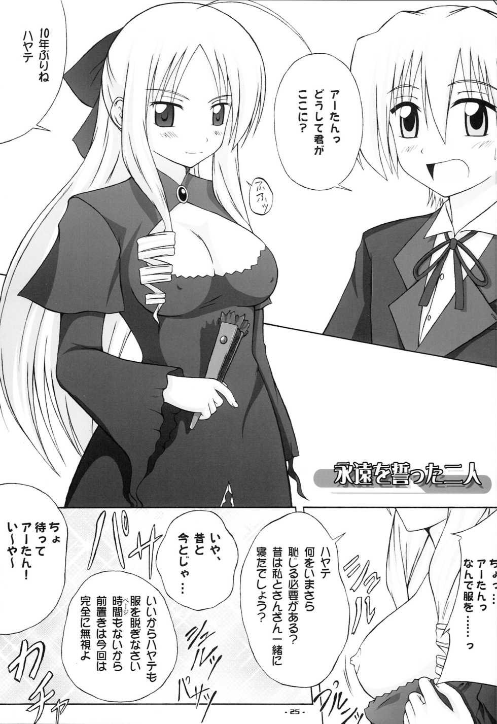 (C75) [Assemblink (Suzuka Sakito)] Bucchake Onnnanoko Dattara LOVE Hissu Nan Desu (Hayate no Gotoku!) - Page 24