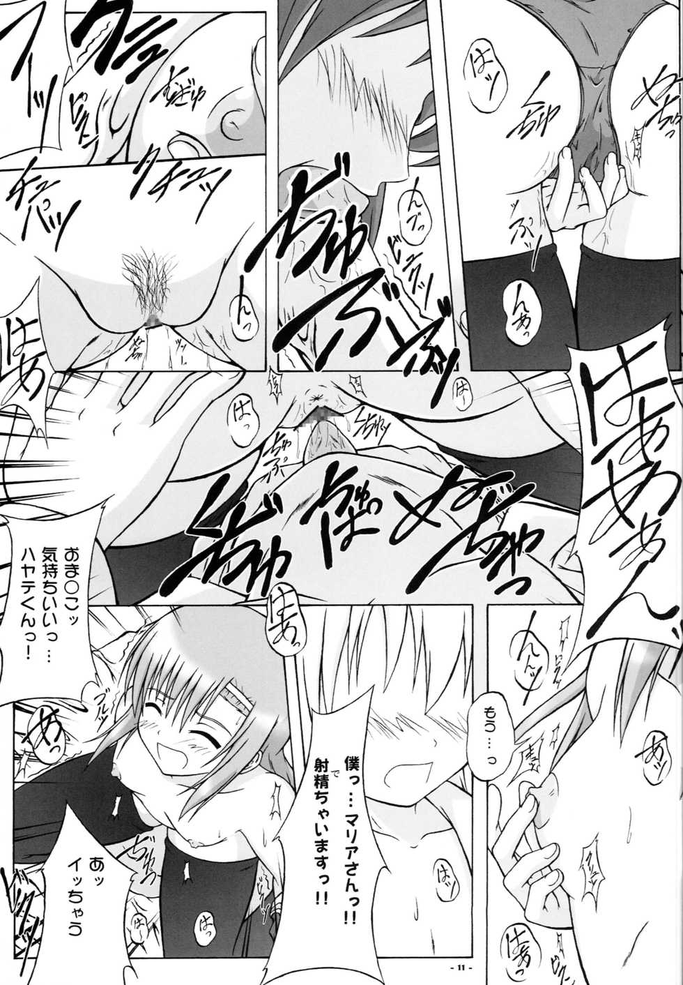 (COMIC1☆2) [Assemblink (Suzuka Sakito)] Seitokaichou Sou Tennenshoku (Hayate no Gotoku!) - Page 10
