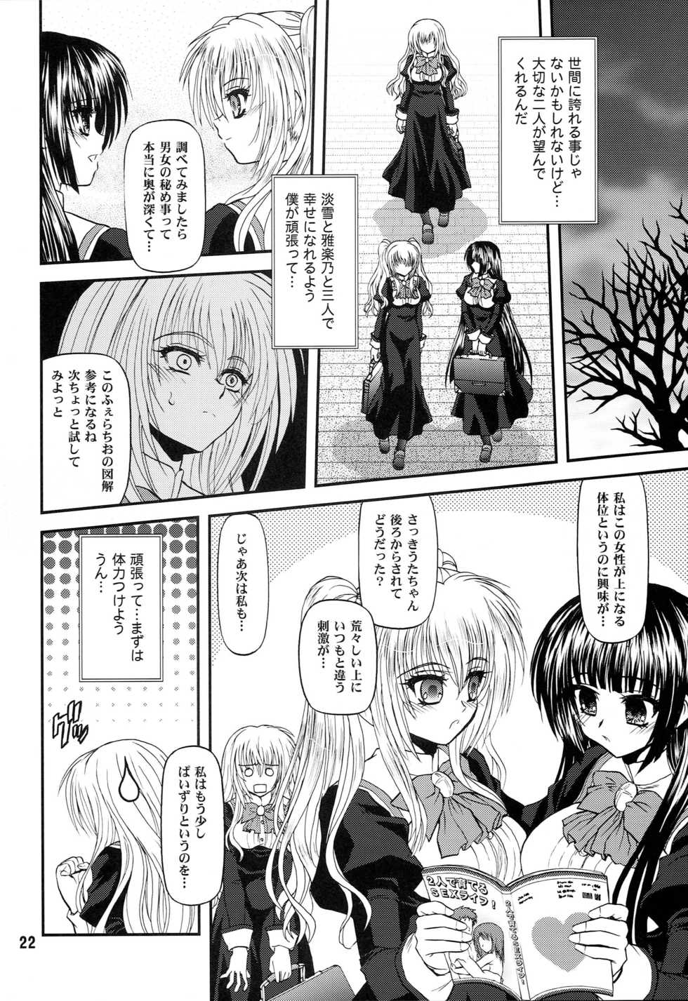 (C79) [BLUE BLOOD'S (BLUE BLOOD)] BLUE BLOOD'S Vol. 27 (Otome wa Boku ni Koishiteru Futari no Elder) - Page 21