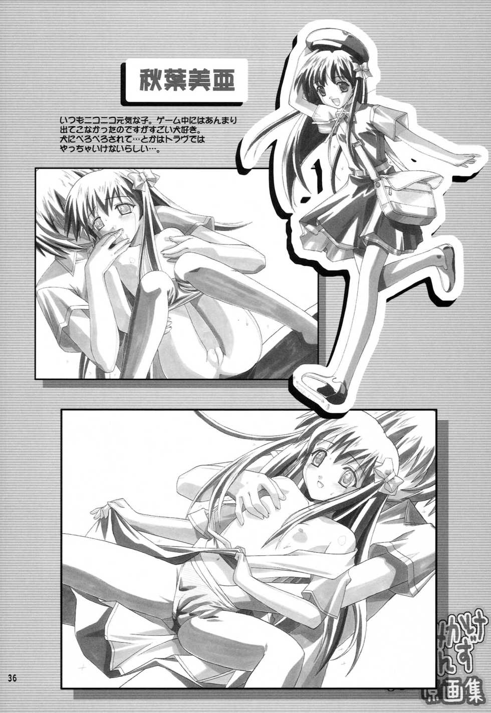 [STUDIO GOMASENBE (Goma Satoshi)] MILK CANDY (Sister Princess) - Page 35