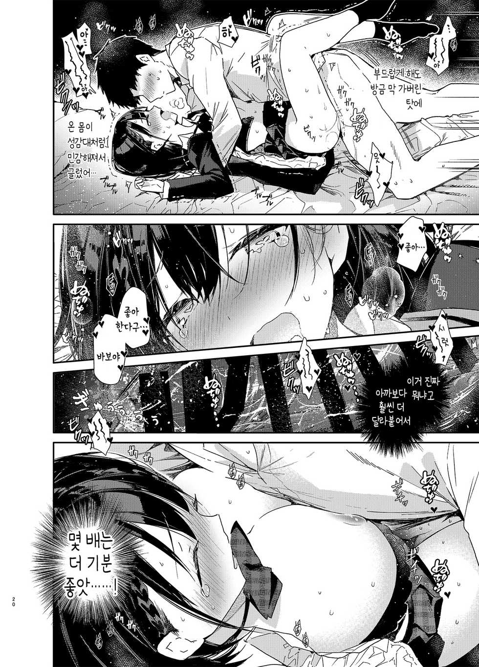 [Mutou Koucha] Jishou Bitch (Uso) no Osananajimi ni Tekagen Nashi Ecchi | 자칭 빗치 (뻥)인 소꿉친구와 사정없이 섹스 [Korean] [Team AteLieR] [Digital] - Page 21