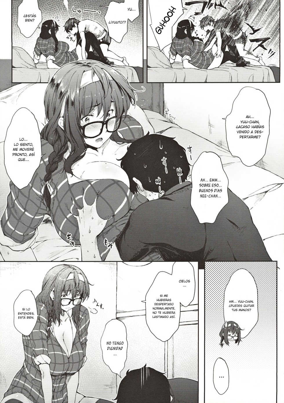 [O.S (Barlun)] Babaa no Inu Aida ni Nee-chan to [Spanish] [Makoto no Gekkou x Marrano-kun Scans] - Page 5
