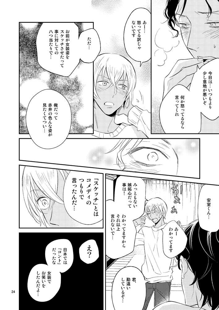 [imin no uta (Ichimonji Hayako)] F〇I no Chotto Ii Toko Mite Mitai! (Meitantei Conan) [Digital] - Page 23