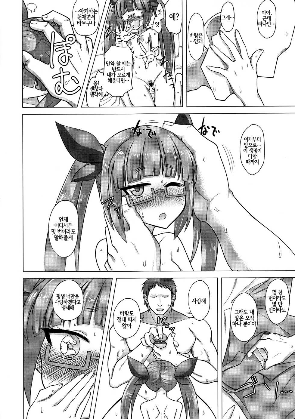 (C93) [Ken-chan no Tokoro (Kentarou)] Matawa Watashi wa Ika ni Shite Shinpai Suru no o Tomete Ikebukuro Akiha o Aisuru You ni Natta ka | 또는 내가 어떻게 걱정을 떨치고 이케부쿠로 아키하를 사랑하게 되었는가 (THE IDOLM@STER CINDERELLA GIRLS) [Korean] [LWND] - Page 21