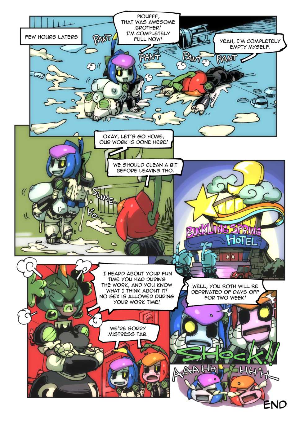 [Piyotycho] Ghost'N'Bots (Strikethrough) [English] - Page 13