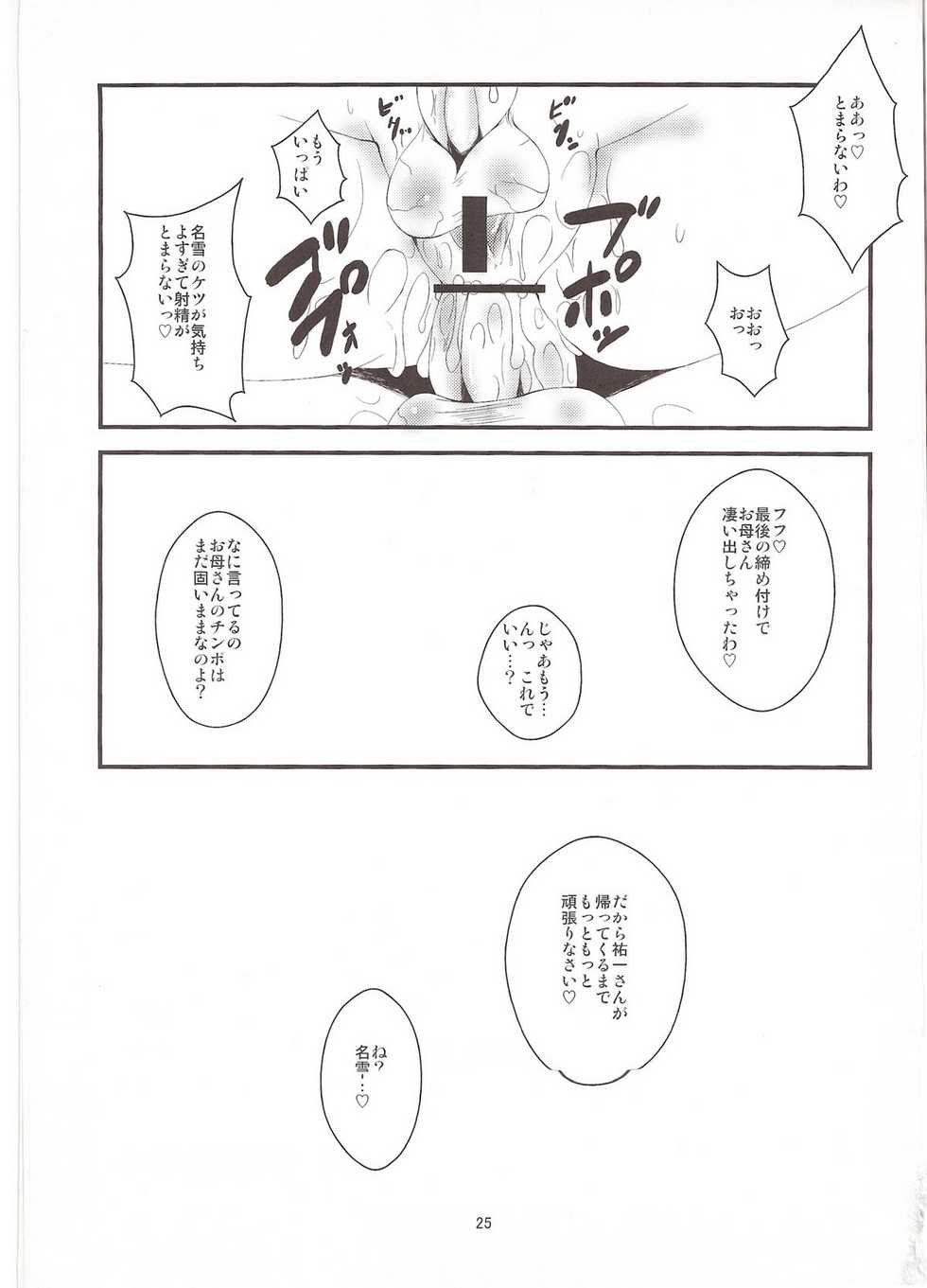 (C76) [Hanjuku Yude Tamago (Canadazin)] Kyouki Vol. 6 (Kanon) - Page 25