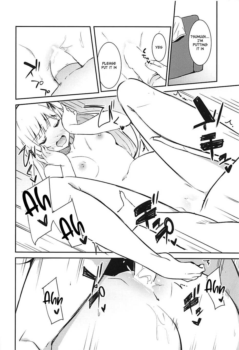 (COMIC1☆13) [Sekine (Sekine Hajime)] Tsumugi theater! (THE IDOLM@STER MILLION LIVE!) [English] [DKKMD Translations] - Page 15