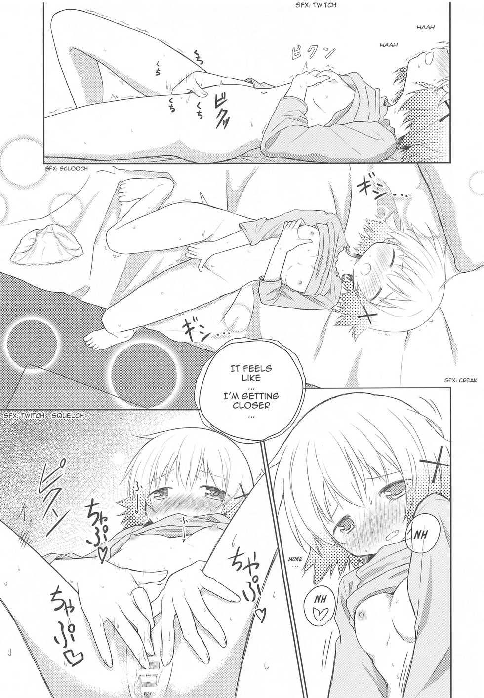 (C97) [P.Y.L... (Percy)] ×Micha Dame× | ×No Looking× (Hidamari Sketch) [English] - Page 20