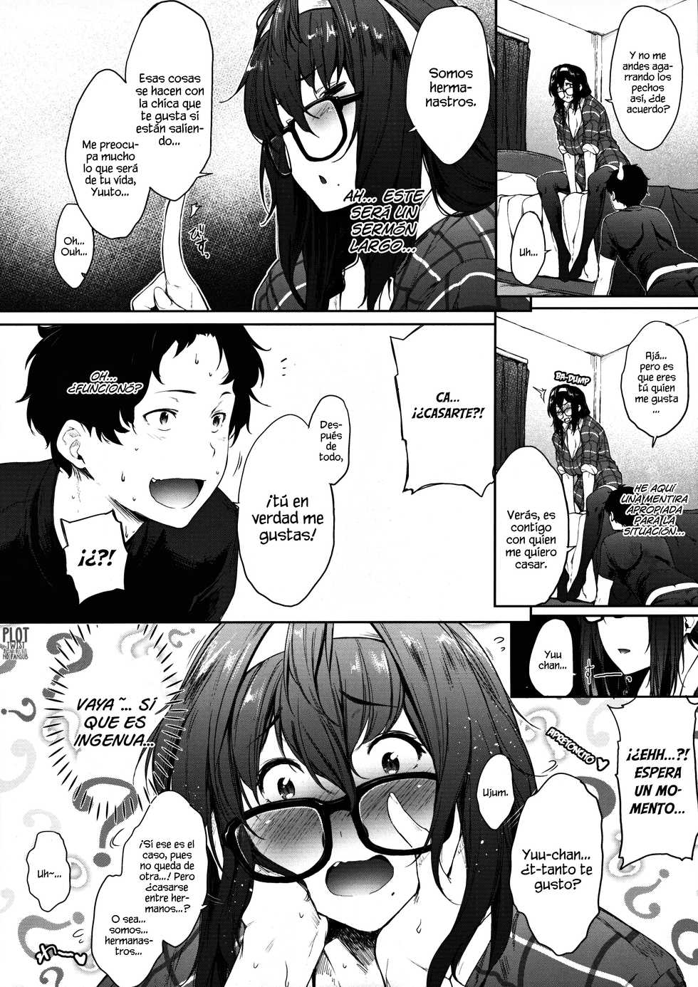 [O.S (Barlun)] Babaa no Inu Ma ni Nee-chan to | Con mi hermanastra mientras mi madre no está [Spanish] [Plot Twist No Fansub] - Page 6