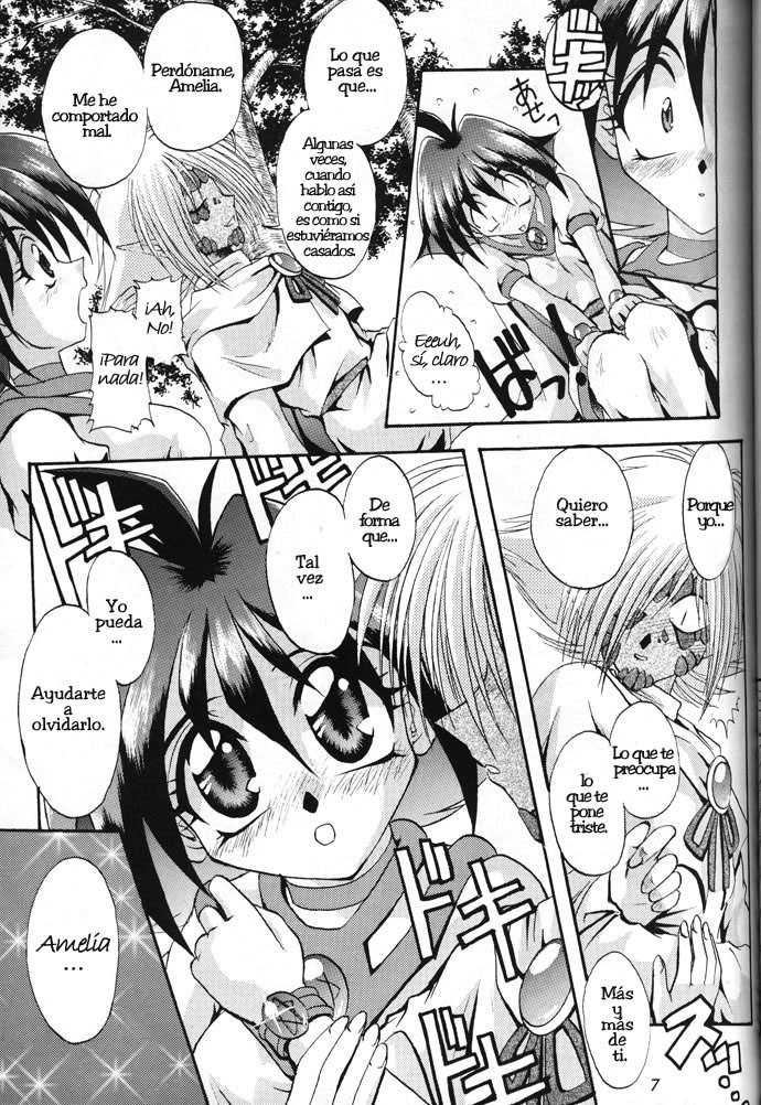 (C57) [Double Branch (Kohitsuji, Mimikaki)] KUJIKENAIKARA! (Slayers) [Spanish] {Ameban} - Page 6