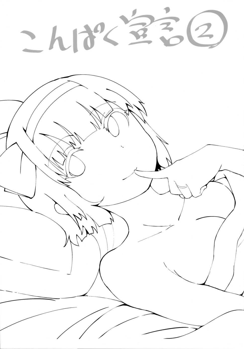 (C97) [Seiun Neopolis (Fuji Norihiro)] Konpaku Sengen 2 (Touhou Project) - Page 2