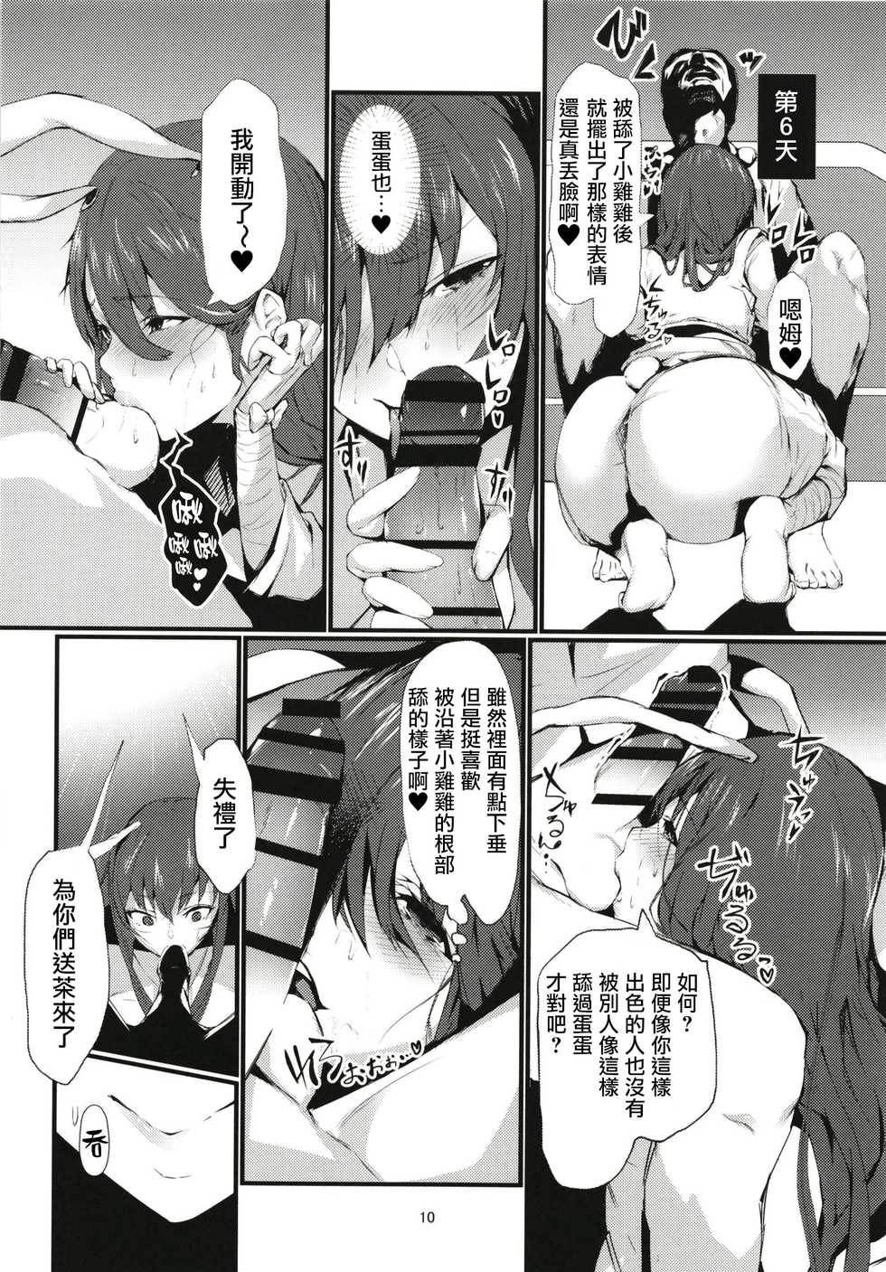 [Imasori Dondai (Us Them)] Tada Hitotsu, Aru Asobi o Shimasen ka? | 只想問你,要不要玩個遊戲? (Touhou Project) [Chinese] [命蓮寺漢化組] [Digital] - Page 10