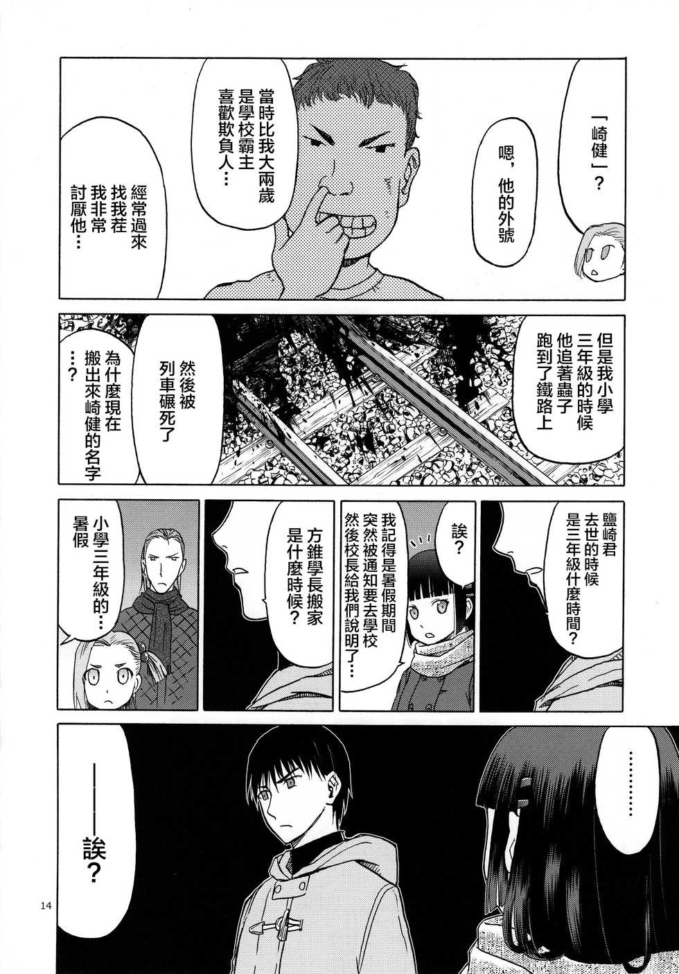 (C95) [Waku Waku Doubutsuen (Tennouji Kitsune)] blue snow blue scene.20 [Chinese] [新桥月白日语社] - Page 14