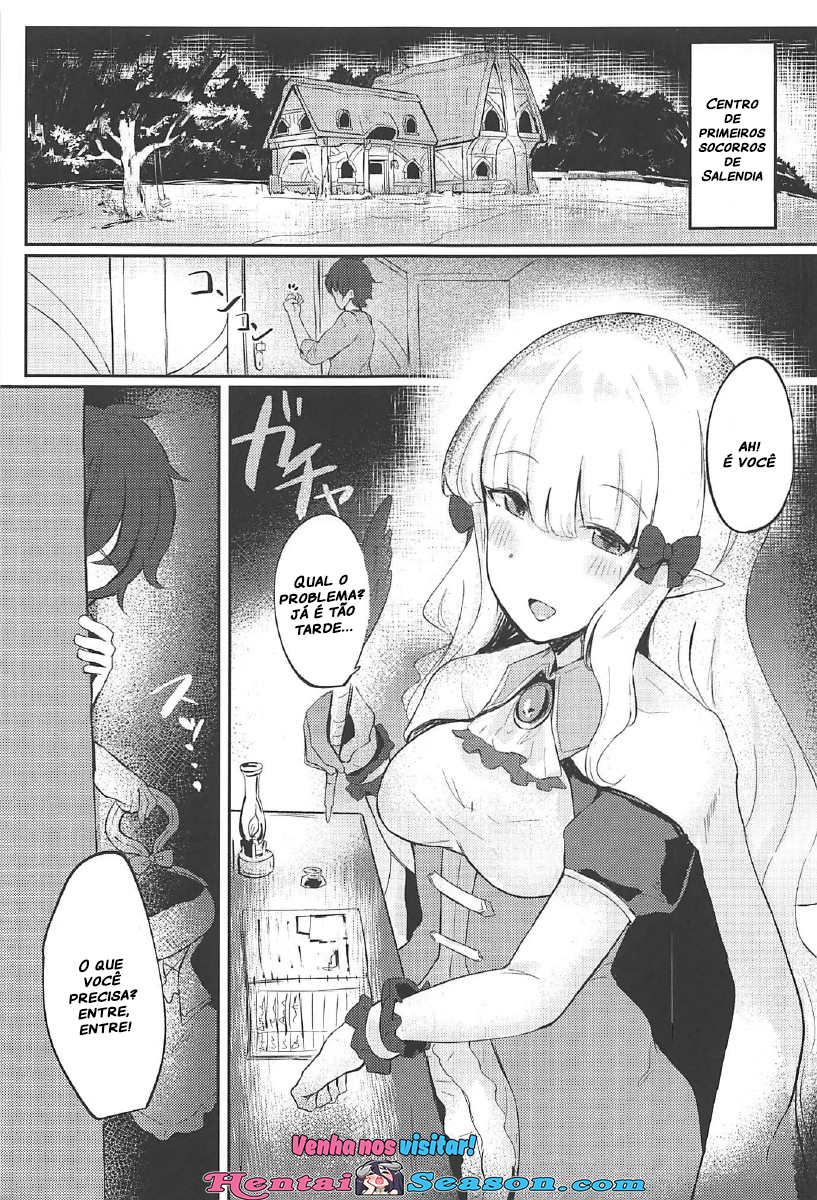 (C96) [Itonouri (hemachi)] Saren-chan ni Maid Fuku o Kite Moratta! | I Had Saren Wear A Maid Outfit! (Princess Connect! Re:Dive) [Portuguese-BR] [Hentai Season] - Page 2