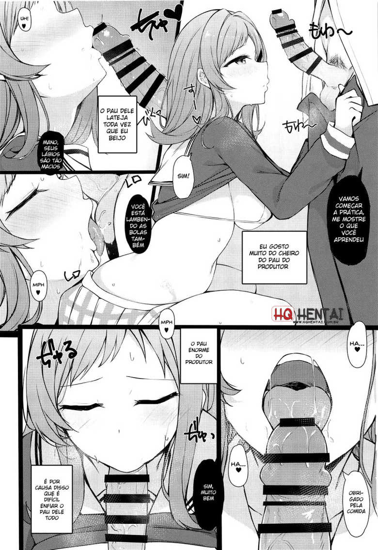 (C96) [Toratepotto (Tetora)] Mano-chan to H na Koto Shichau Hon (THE iDOLM@STER: Shiny Colors) [Portuguese-BR] - Page 4