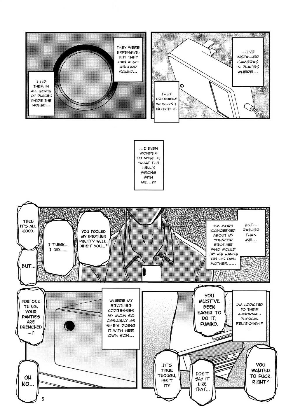 (C96) [Sankaku Apron (Sanbun Kyoden, Umu Rahi)] Akebi no Mi - Fumiko AFTER [English] [Nisor] - Page 5