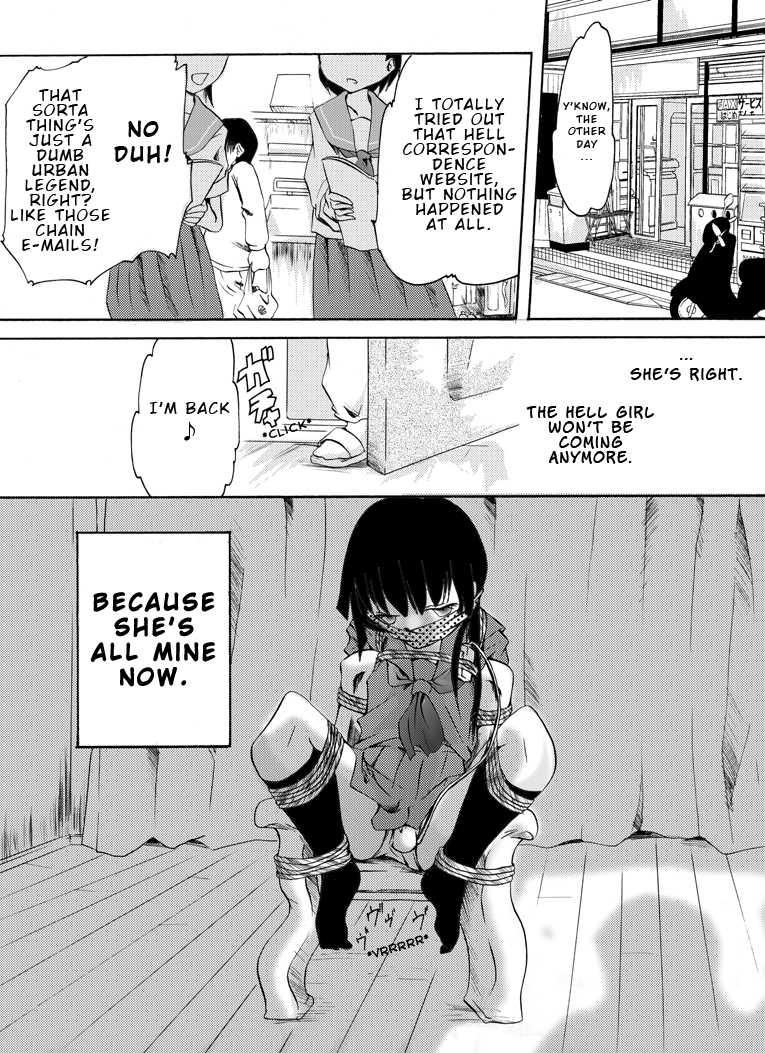 [Atelier Hachifukuan] Shoujo Hobaku | Damsel in Chains (Jigoku Shoujo) [English] [Hotondo] - Page 11