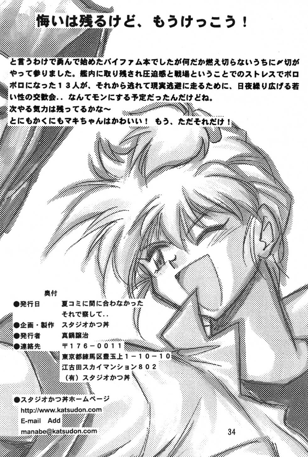 [Studio Katsudon (Manabe Jouji)] Maki Rowel BOOK Vifam Fukkatsu Kinen (Galactic Drifter Vifam) - Page 33