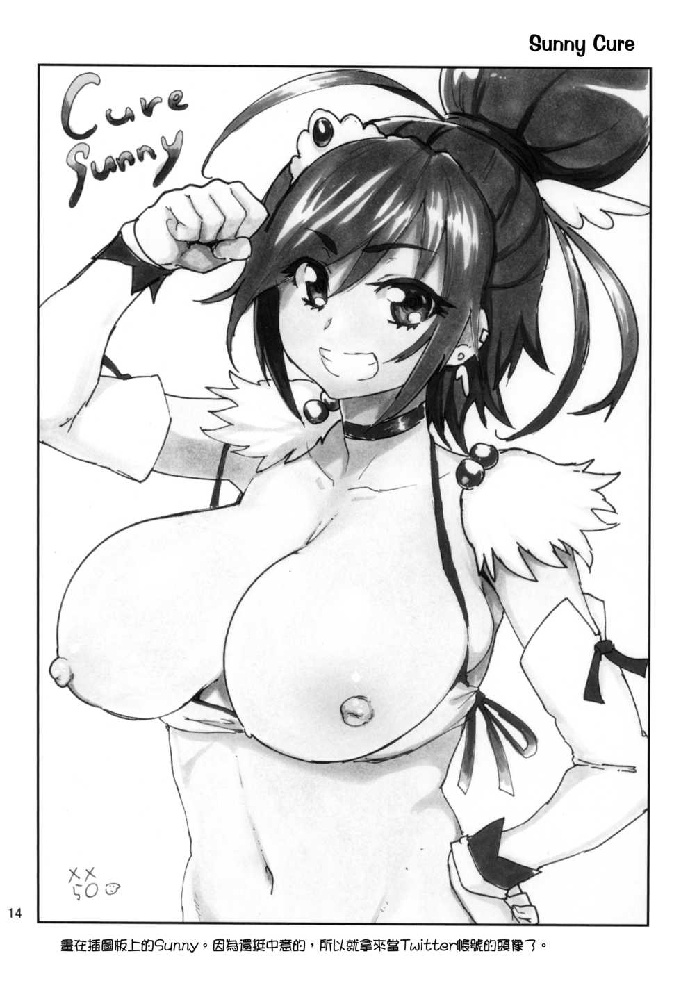 (C84) [Memeya (Meme50) Let's gero! Cure Sunny Hakusho (Smile PreCure!) [Chinese] [臭鼬娘漢化組] - Page 14