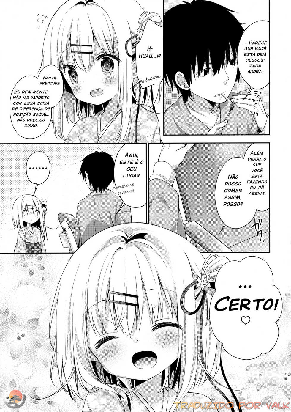 (C90) [Cocoa Holic (Yuizaki Kazuya)] Onnanoko no Mayu [Portuguese-BR] [Valk] - Page 26