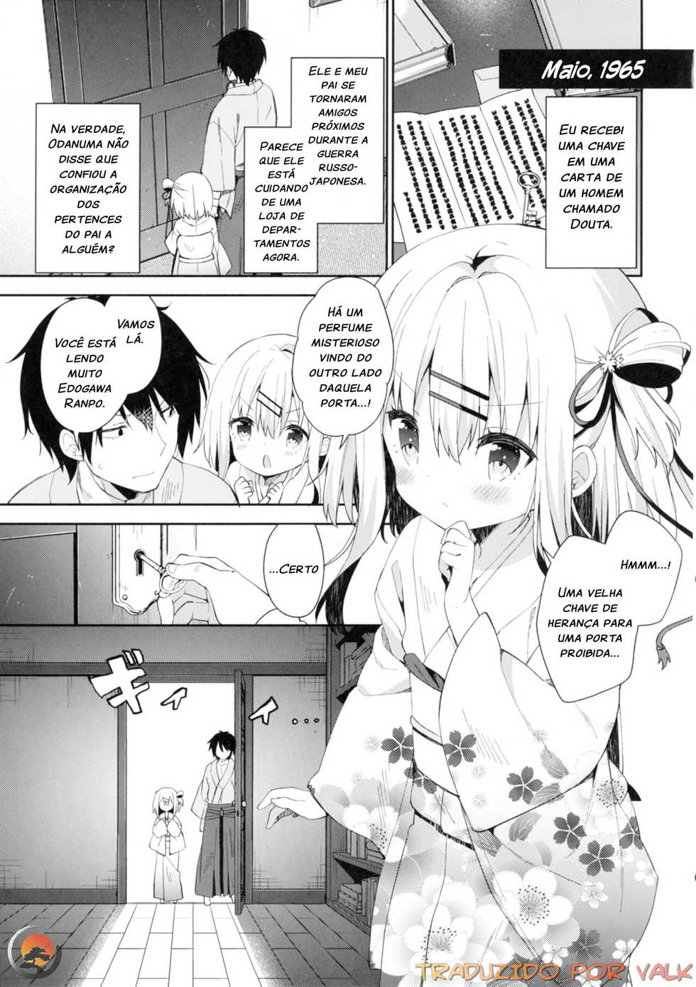 [Cocoa Holic (Yuizaki Kazuya)] Onnanoko no Mayu -Satsuki Yosowoi- [Portuguese-BR] [Valk] [Digital] - Page 7