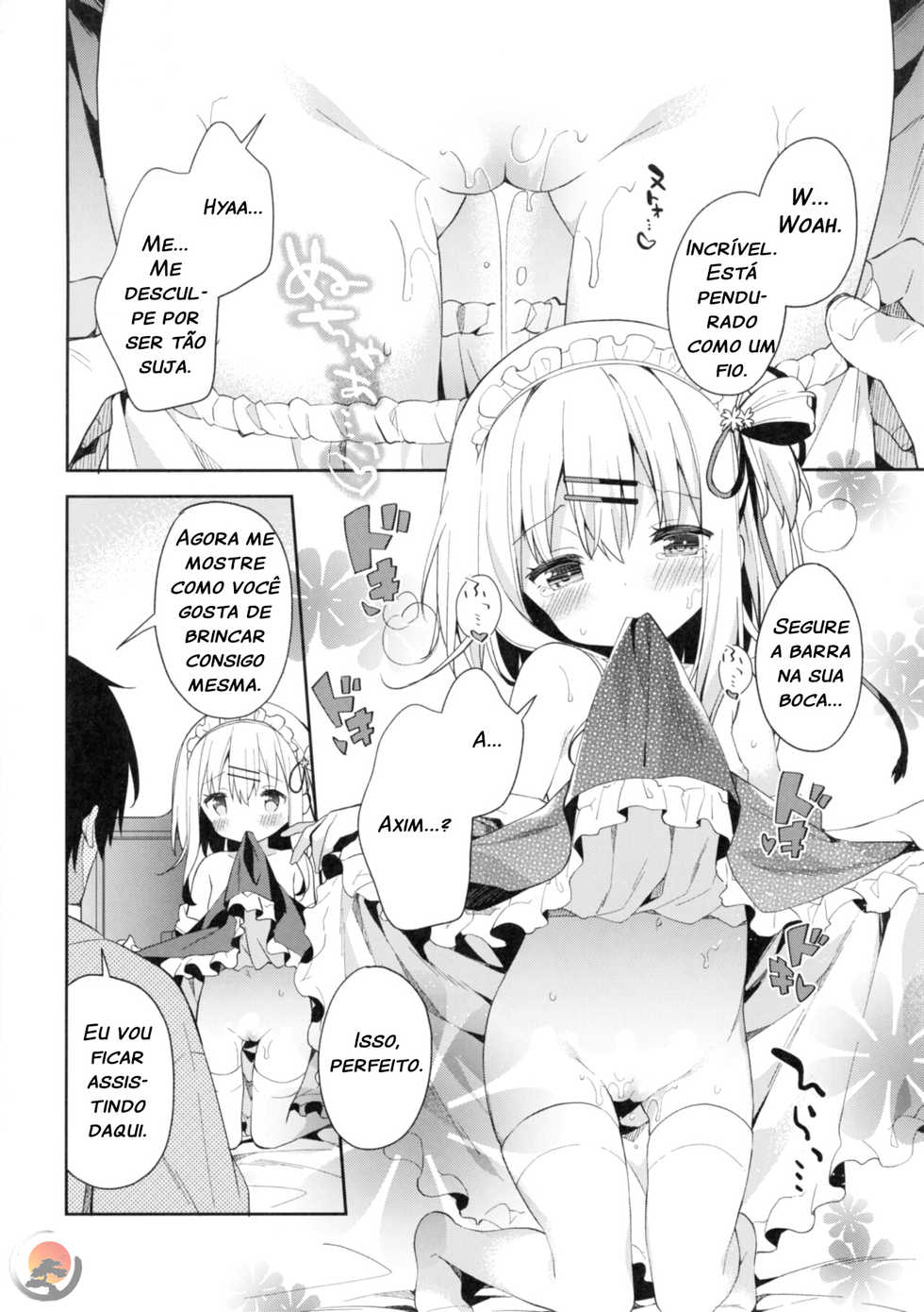 [Cocoa Holic (Yuizaki Kazuya)] Onnanoko no Mayu -Satsuki Yosowoi- [Portuguese-BR] [Valk] [Digital] - Page 14