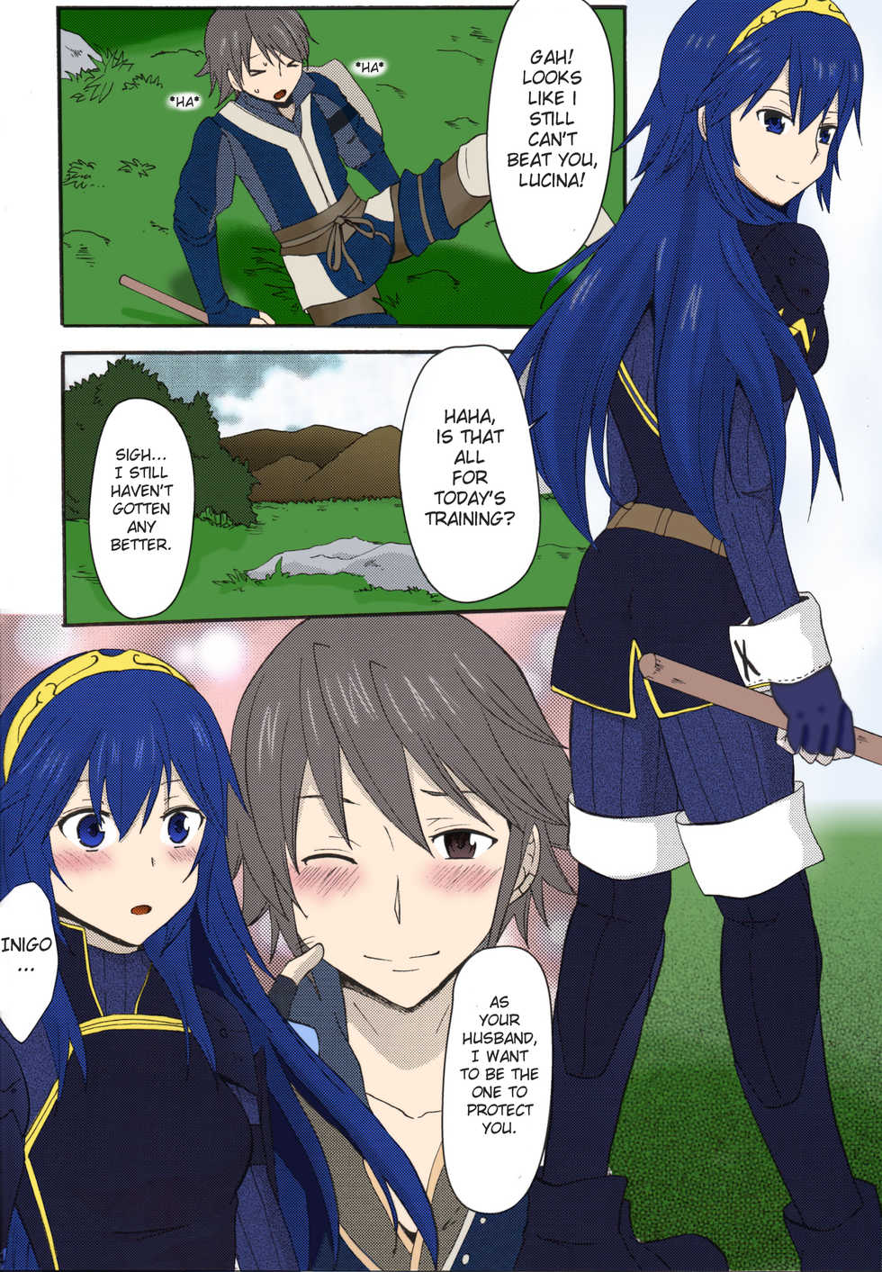 (C88) [Little★Cosmos (Ayano Rumi)] Netorare Oujo Lucina | Netorare Princess Lucina (Fire Emblem Awakening) [English] [mickeyj] [Colorized] - Page 2