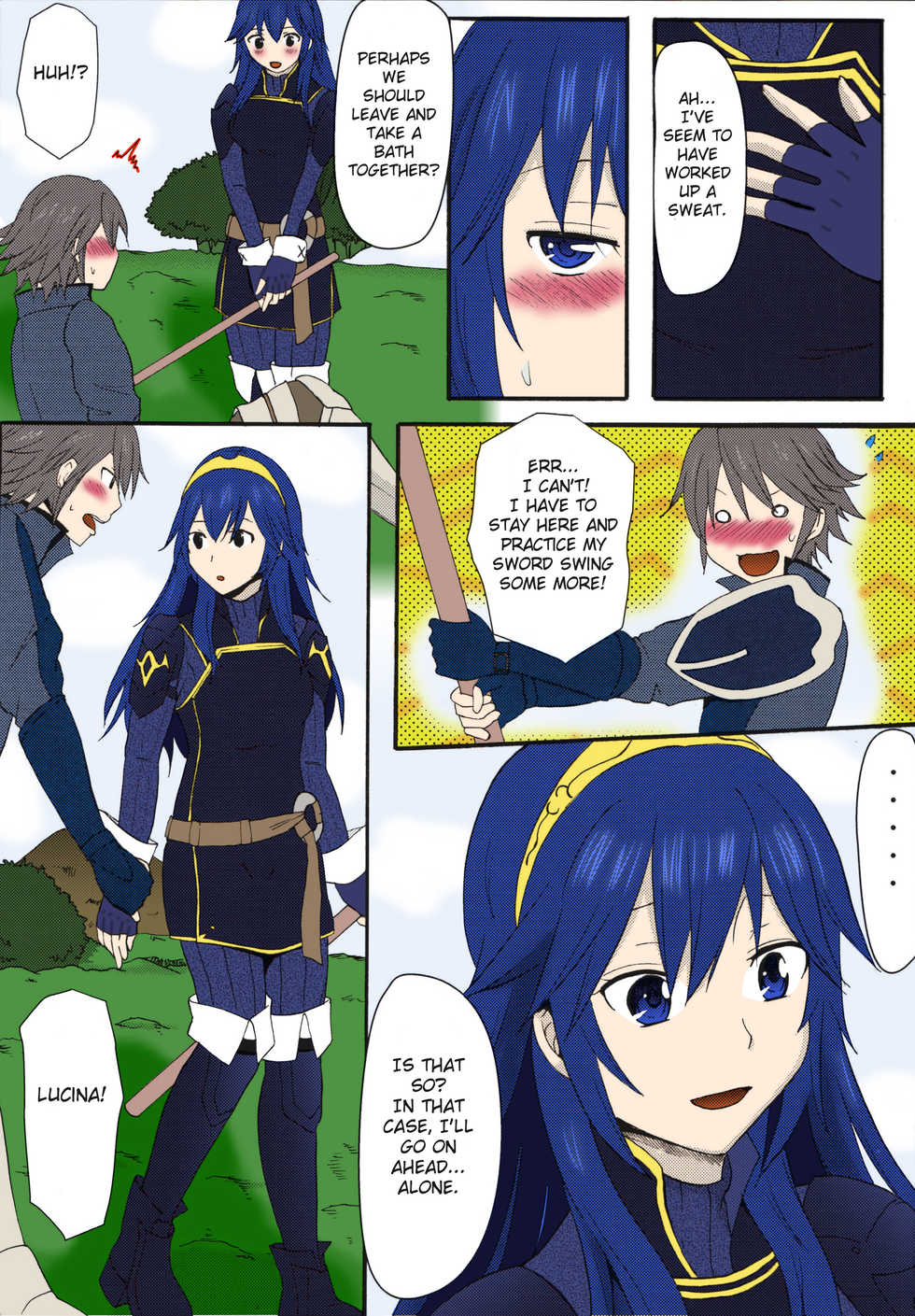 (C88) [Little★Cosmos (Ayano Rumi)] Netorare Oujo Lucina | Netorare Princess Lucina (Fire Emblem Awakening) [English] [mickeyj] [Colorized] - Page 3