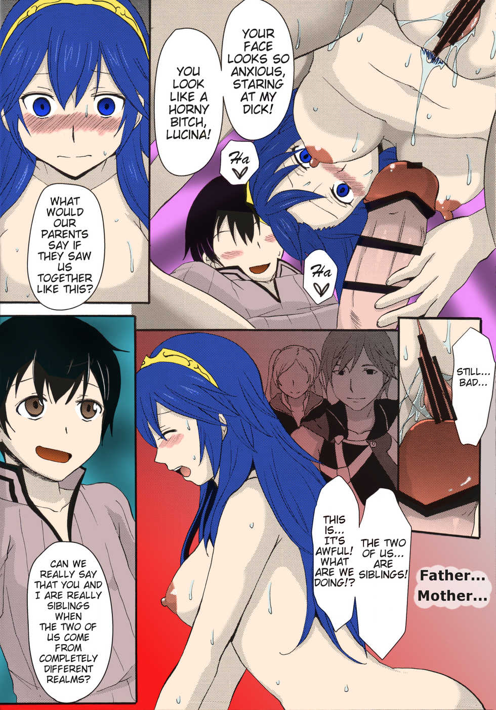 (C88) [Little★Cosmos (Ayano Rumi)] Netorare Oujo Lucina | Netorare Princess Lucina (Fire Emblem Awakening) [English] [mickeyj] [Colorized] - Page 14