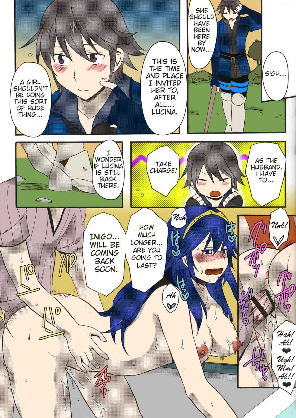 (C88) [Little★Cosmos (Ayano Rumi)] Netorare Oujo Lucina | Netorare Princess Lucina (Fire Emblem Awakening) [English] [mickeyj] [Colorized] - Page 19