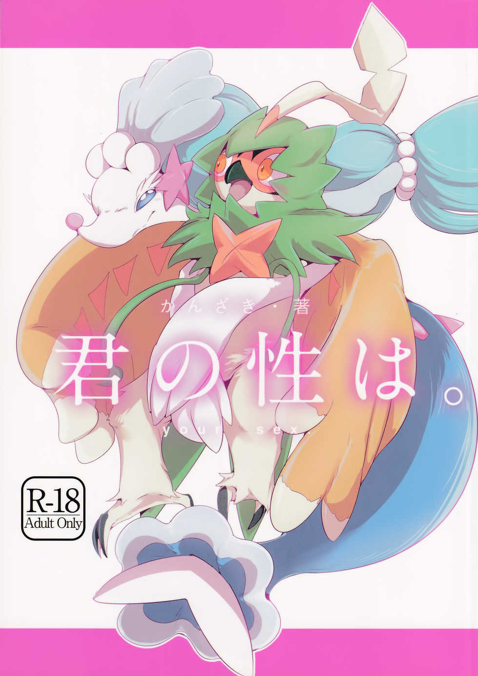 (C91) [Rekukichi-dou (Kanzaki)] Kimi no Sei wa. Your Sex. (Pokémon) - Page 1