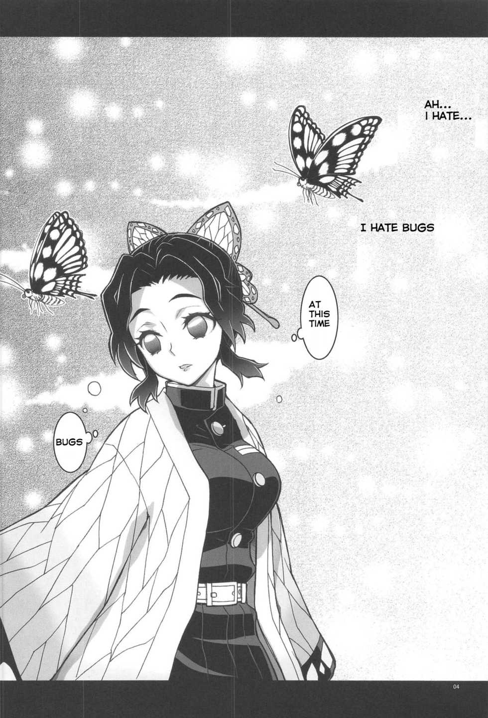(C97) [Project Harakiri (Kaishaku)] Mushi x Koi LOVERS (Kimetsu no Yaiba) [English][lupus-sensei] - Page 3