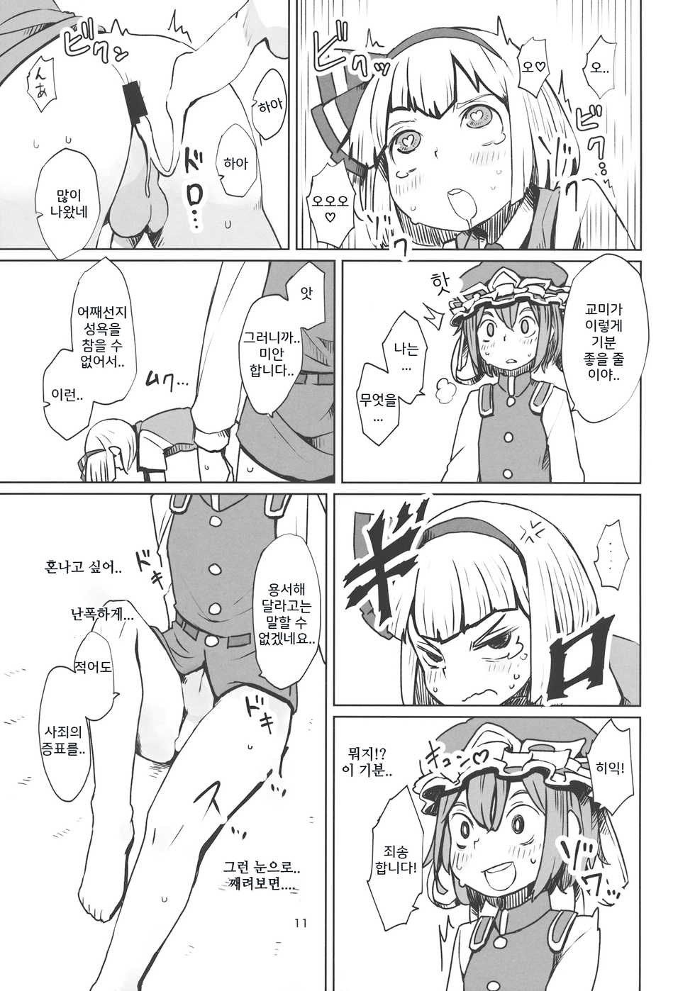 (C88) [Sorabatake (D@i)] TOHO GRAYZONE (Touhou Project) [Korean] - Page 12