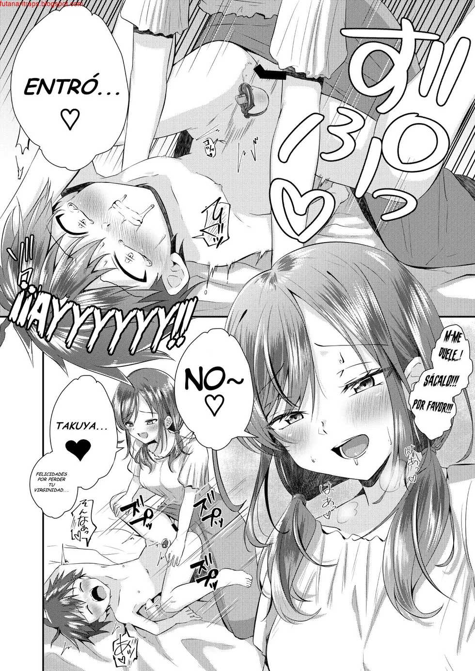 [Peko Renmei (Azuma Riru)] Futanari no Onee-chan ni Shasei Kanri Sarete Gyaku Anal Saretemasu! | His Futanari Sister Manages His Ejaculation And Pegs Him! [Spanish] [bananare22] - Page 20