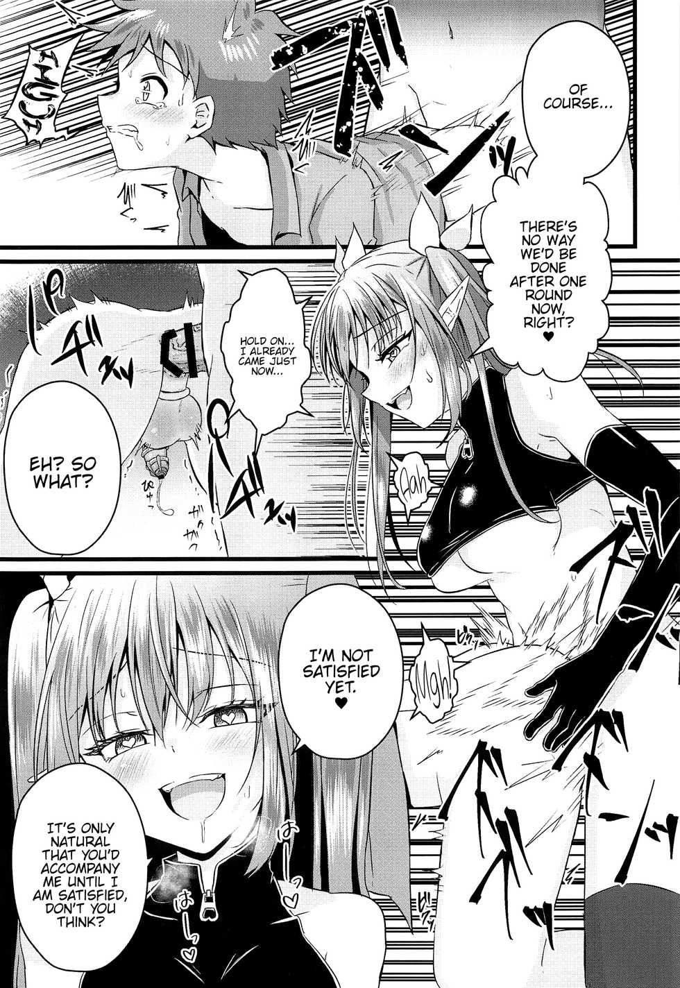 (C97) [Peko Renmei (Azuma Riru)] Futanari Succubus ni Anal Sodaterarete Gyaku Anal sareru Hanashi [English] {Hennojin} - Page 24