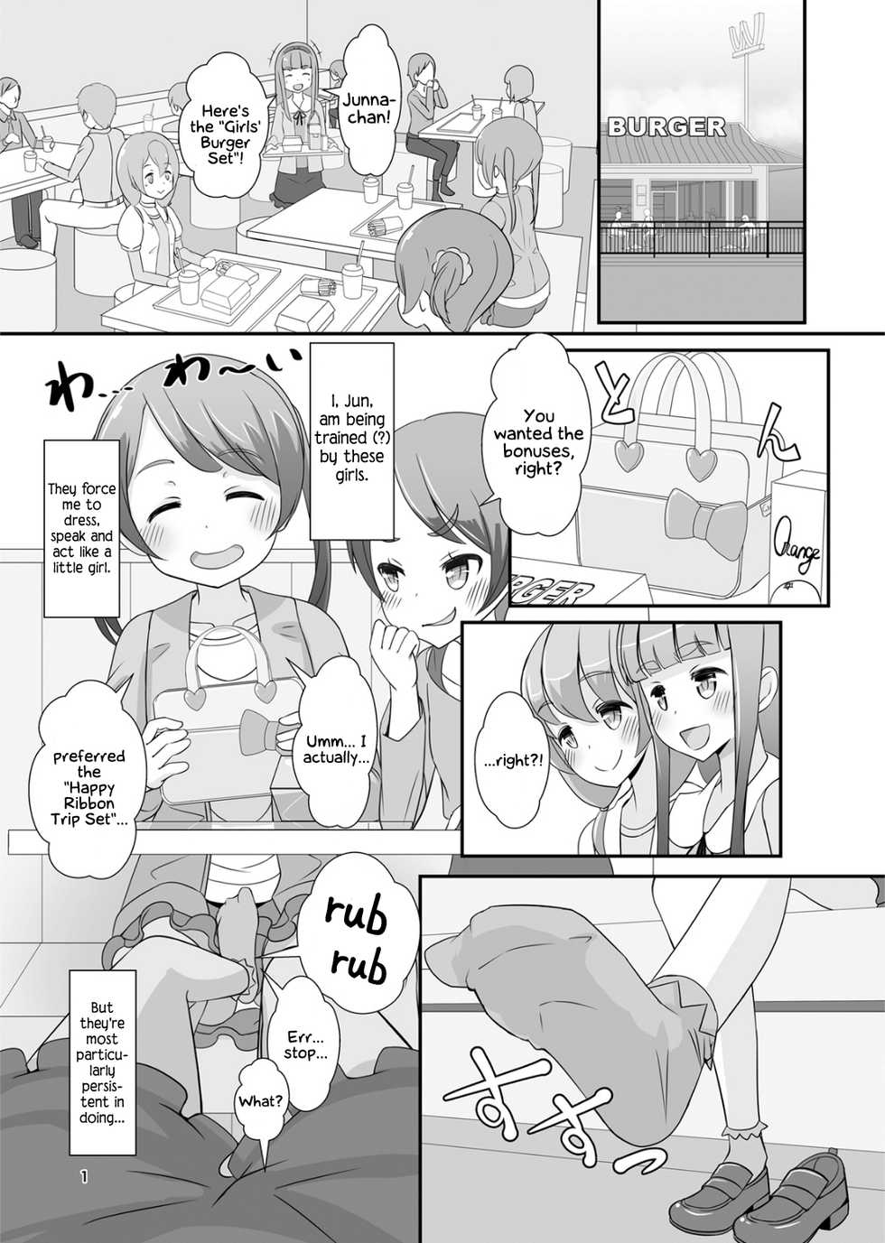 [Manaita] Sensei! Girls Fes de Jojisou Shitemite! | Sensei! Try dressing up like a little girl in a Girls' Festival! [English] [Godofloli] [Digital] - Page 2