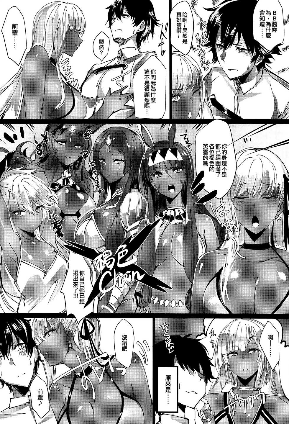 (C95) [Inuyoukan (Agetama)] Senpai Yappa Hentai (Fate/Grand Order) [Chinese] [空中貓個人製作 & 不咕鸟汉化组] - Page 3