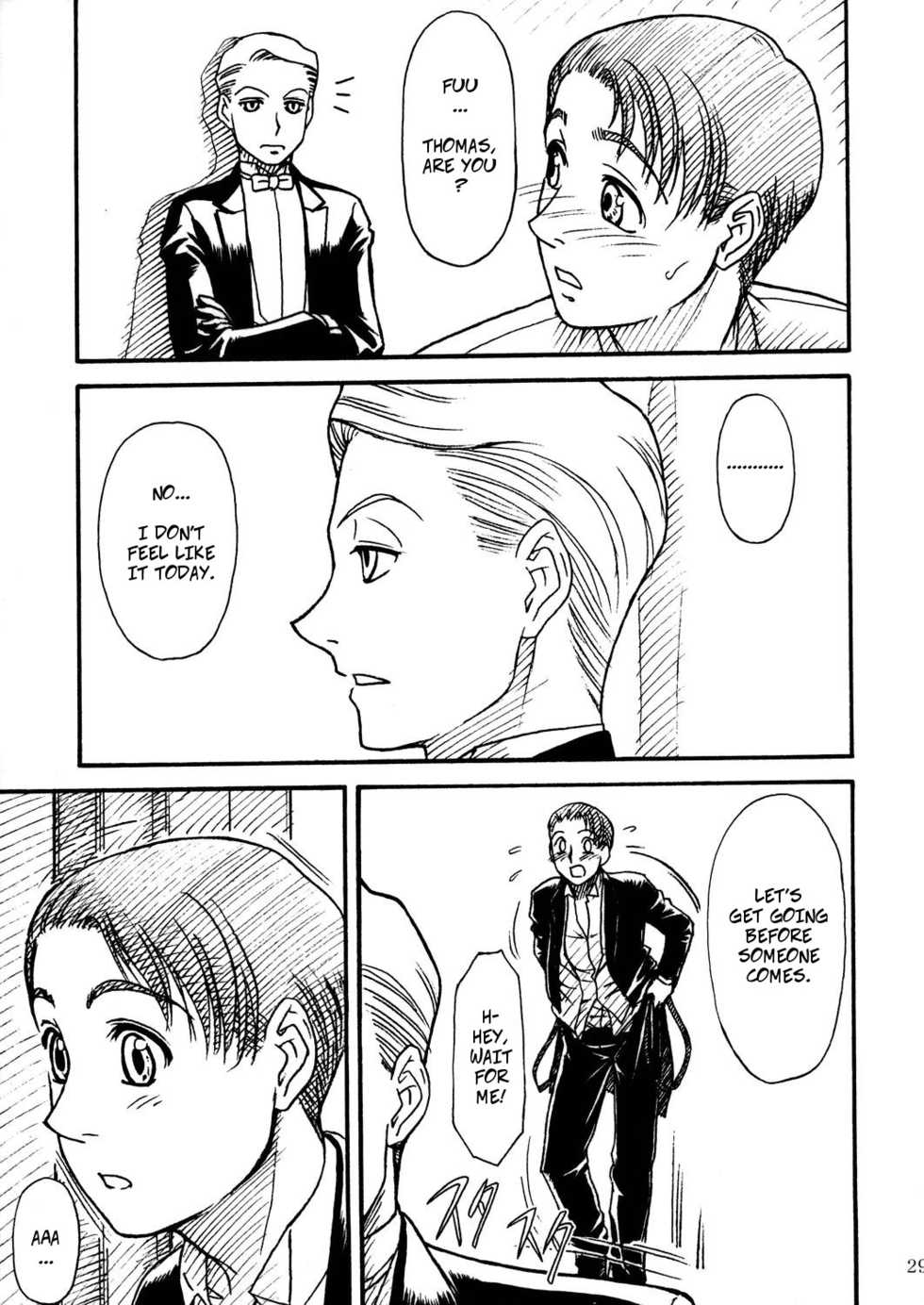 (C68) [MEKONGDELTA & DELTAFORCE (Route39, Zenki)] Unforgotten (Eikoku Koi Monogatari Emma) [English] [Decensored] - Page 28