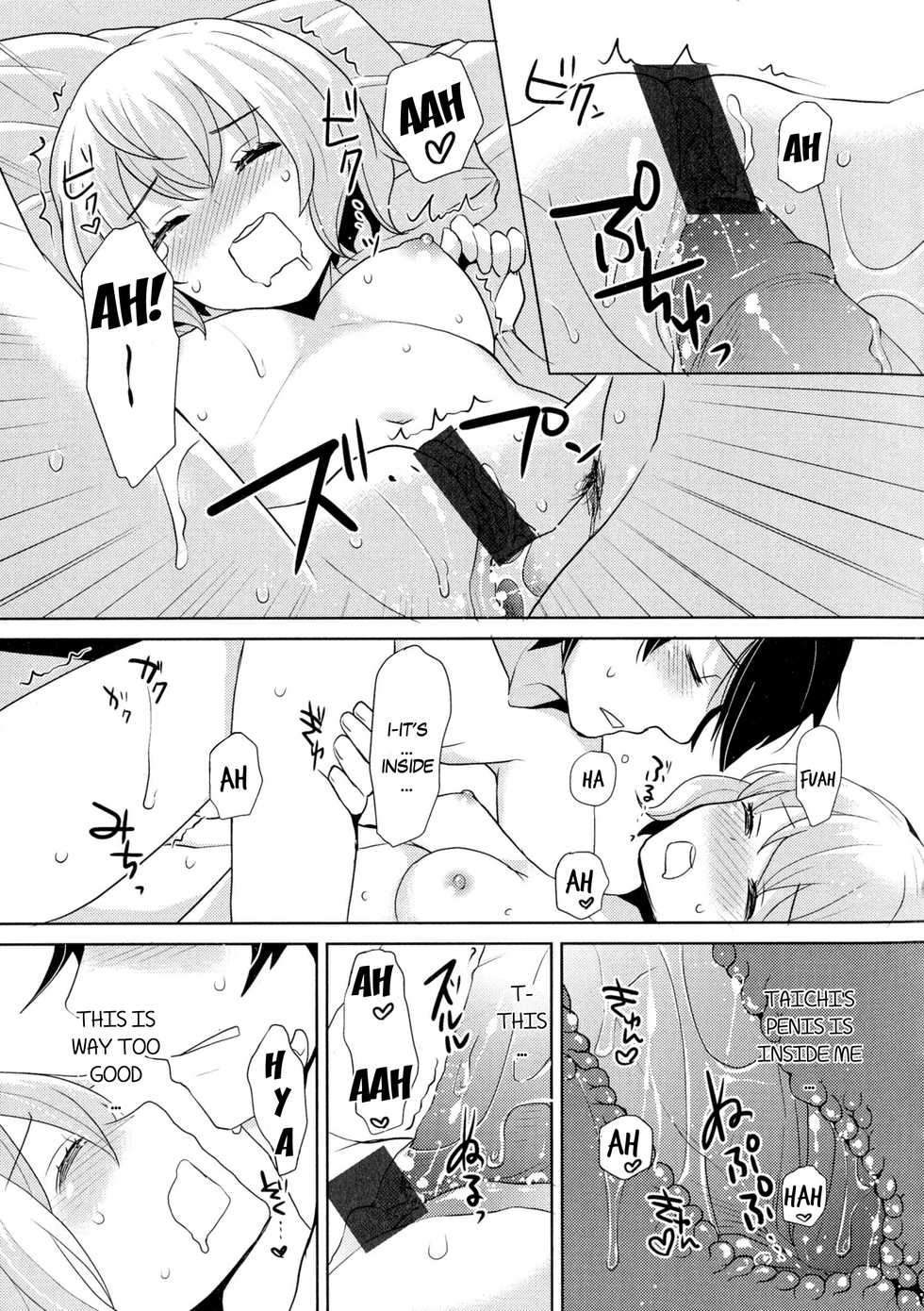 [Sakai Ringo] Otomegokoro to Shinyuu to | Dear Friend And The Maiden's Heart (Nyotaika Dynamites! 2) [English] [gender.tf] - Page 13