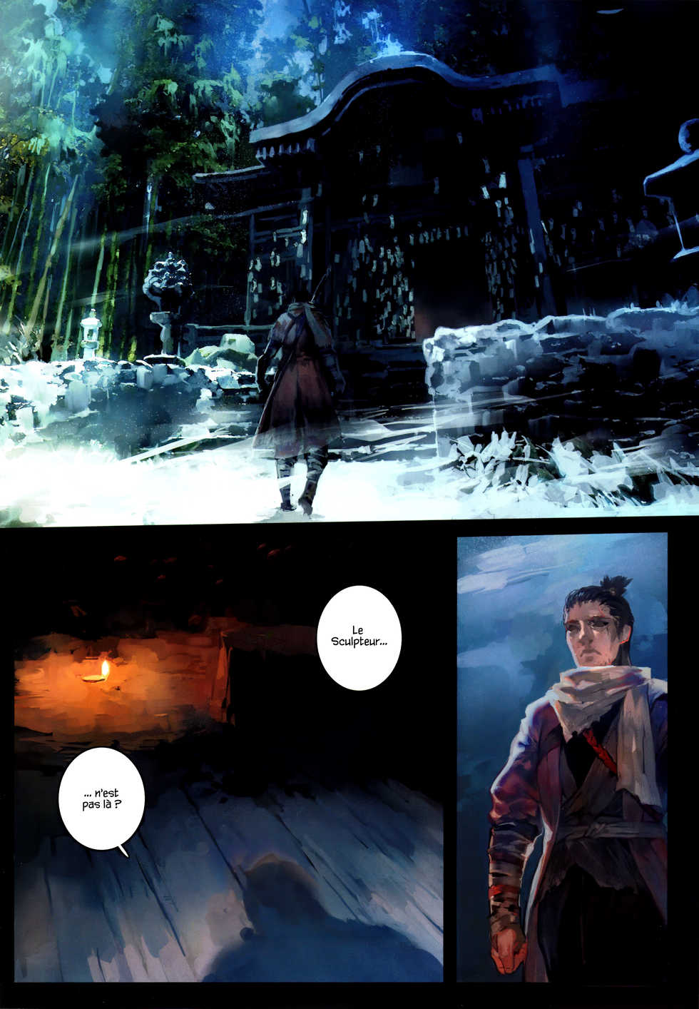 (C96) [Aoin no Junreibi (Aoin)] Sake to Kusuri - Alcohol & Drug (Sekiro: Shadows Die Twice) [French] [Leroux00] - Page 3