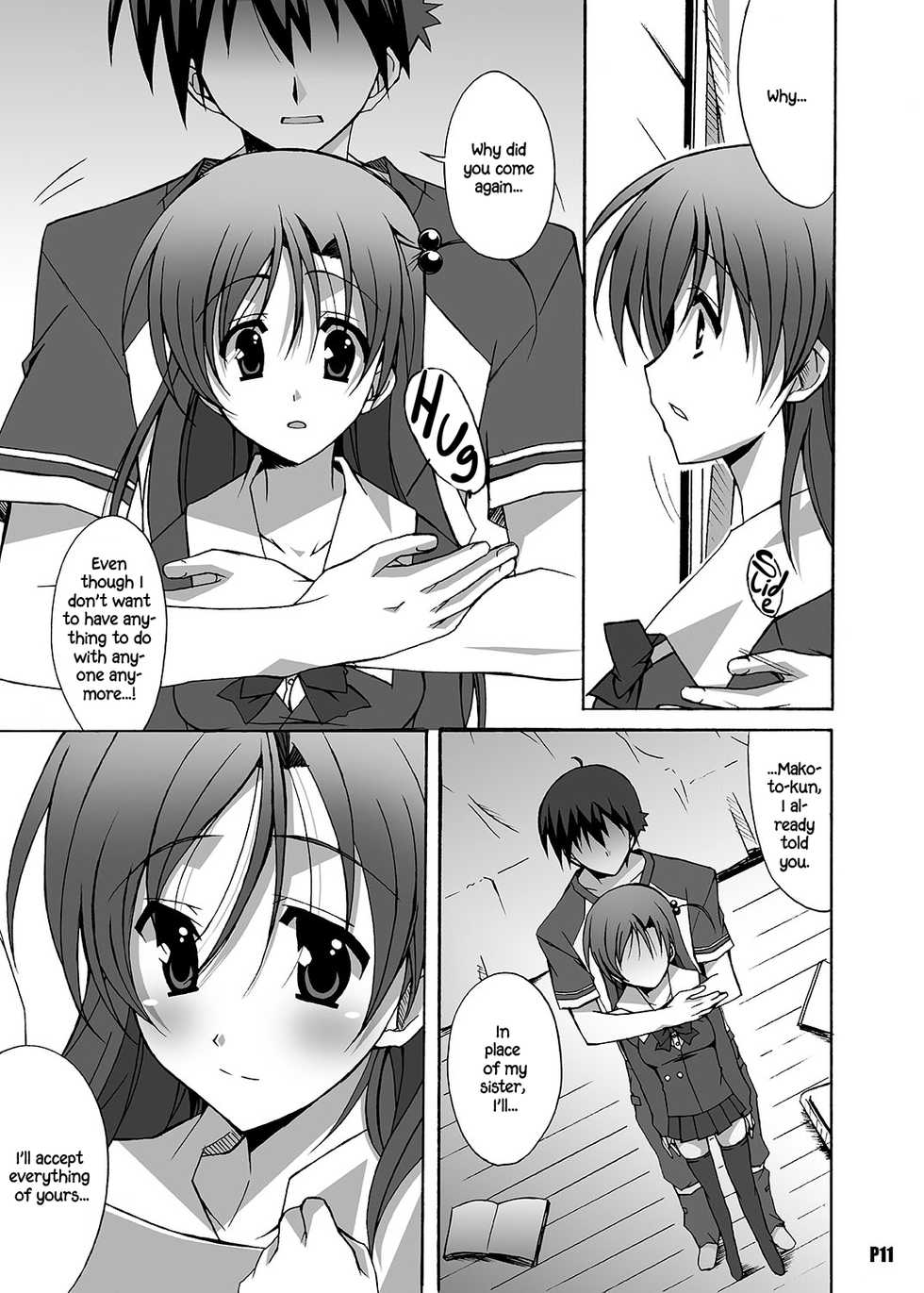 [Hacchakesou (PONPON)] After Days -TV Side- (School Days) [English] [Kafka] [Digital] - Page 11