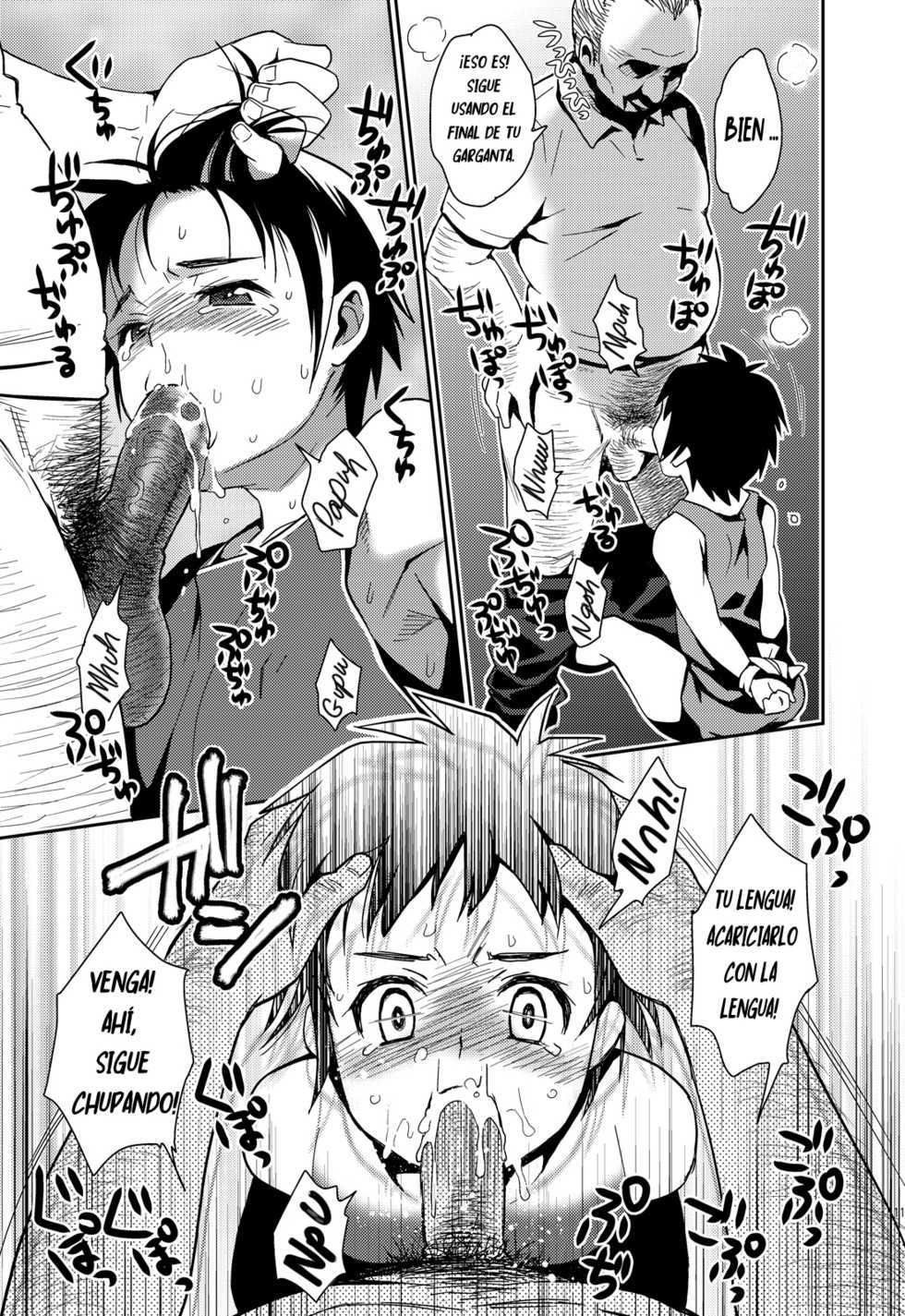 [Blue Drop (Guri)] Uni-bitch! [Spanish] [bananare22] [2013-10-27] - Page 12