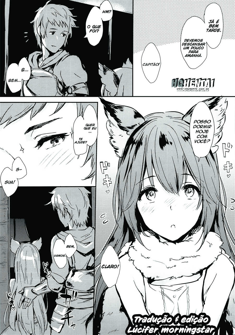 (COMIC1☆10) [Cat FooD (Napata)] Aster-ppoi no! (Granblue Fantasy) [Portuguese-BR] [HQHentai.com.br] - Page 4